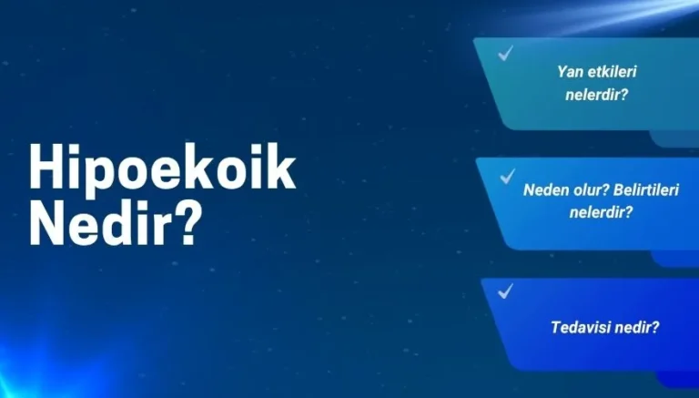 Hipoekoik Nedir