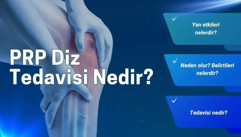 PRP Diz Tedavisi Nedir? : Yan Etkileri Nelerdir?