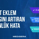 Faset Eklem Ağrısını Artıran 5 Günlük Hata