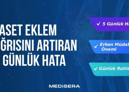 Faset Eklem Ağrısını Artıran 5 Günlük Hata